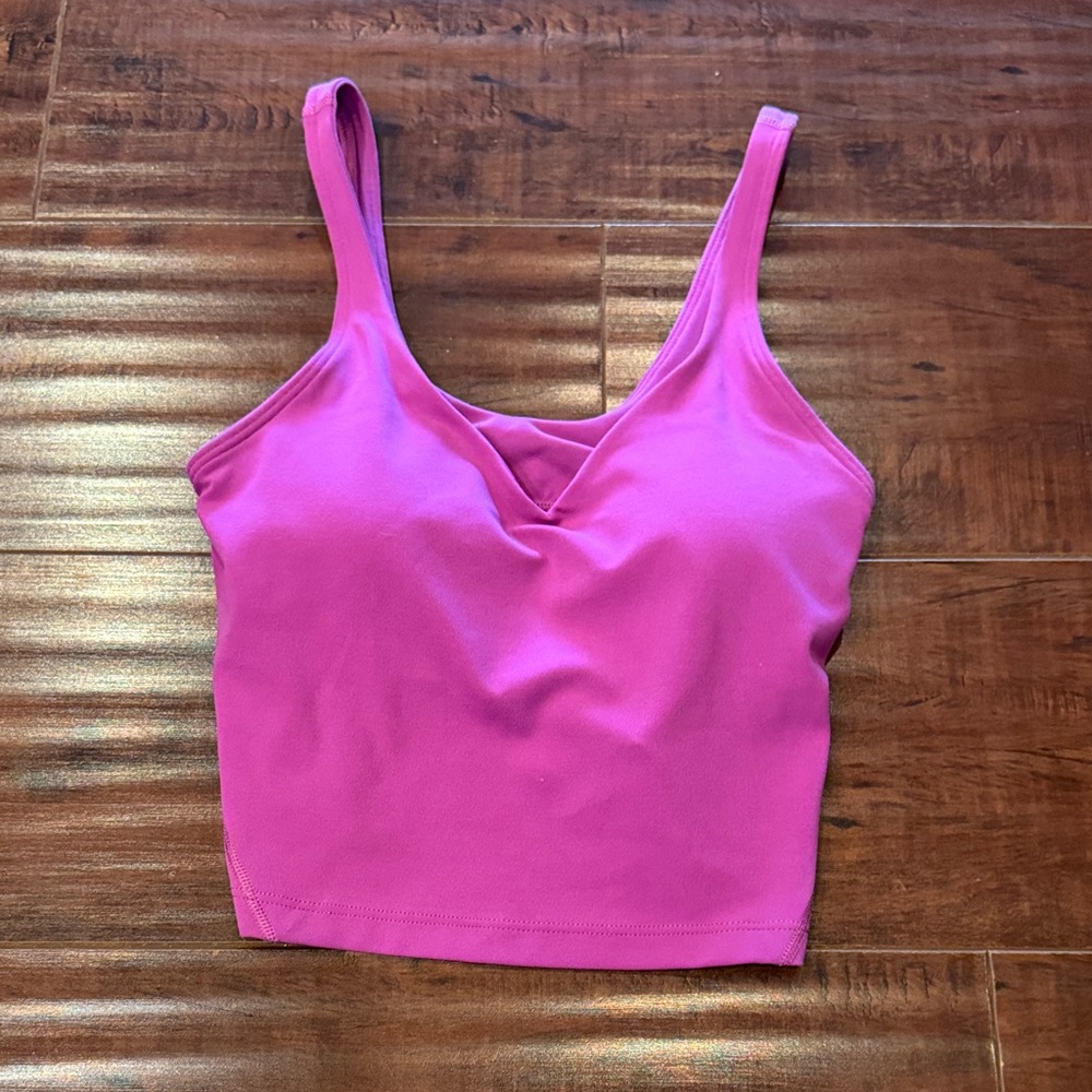 Lululemon Align Tank Top, Vivid Plum, Size 2, EUC!